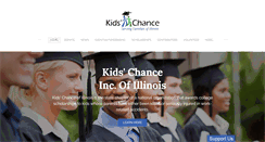 Desktop Screenshot of kidschanceofillinois.com