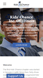Mobile Screenshot of kidschanceofillinois.com